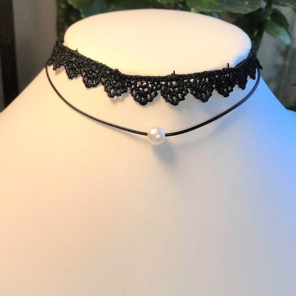 Girls Choker Necklace - Picture 3 of 4